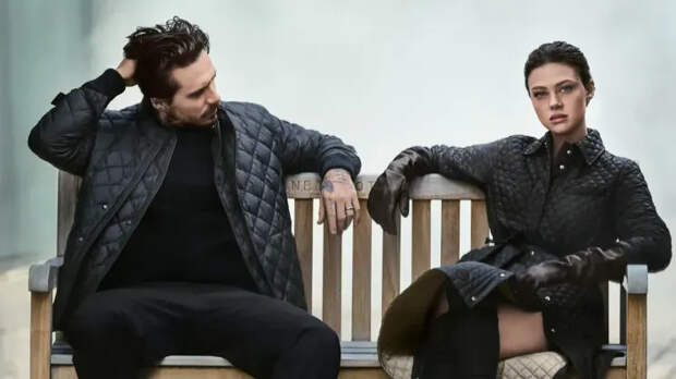 Бруклин Бекхэм и Никола Пельтц для Moncler Pre-Fall 2025