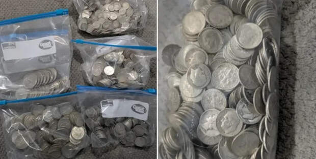 Выгодный ремонт: на женщину с потолка упало сокровище стоимостью $10 тысяч