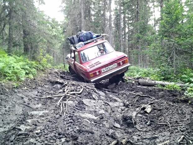 На Запорожце к перевалу Дятлова Автопутешествия, заз
