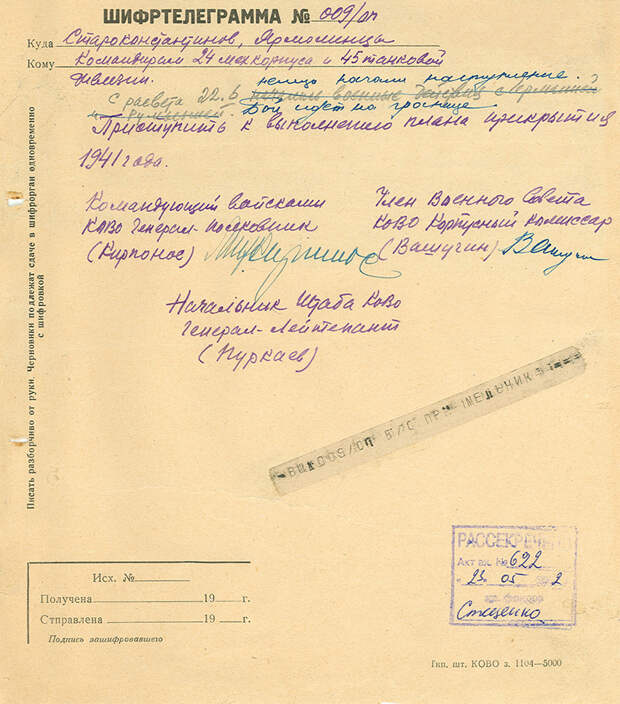Начальный период Великой Отечественной войны 1941-1945 гг.