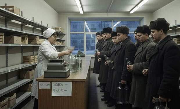 В СССР бутылка водки была эквивалентом денег: ей платили за работу и товар