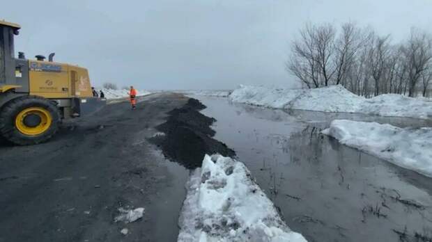 В Алтайском крае дорожные службы перевели в режим повышенной готовности из-за паводка