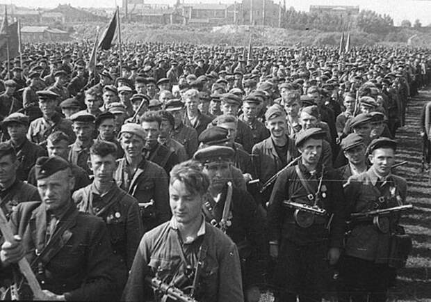 Парад героев–партизан, 16 июля 1944 года, Минск было, история, фото