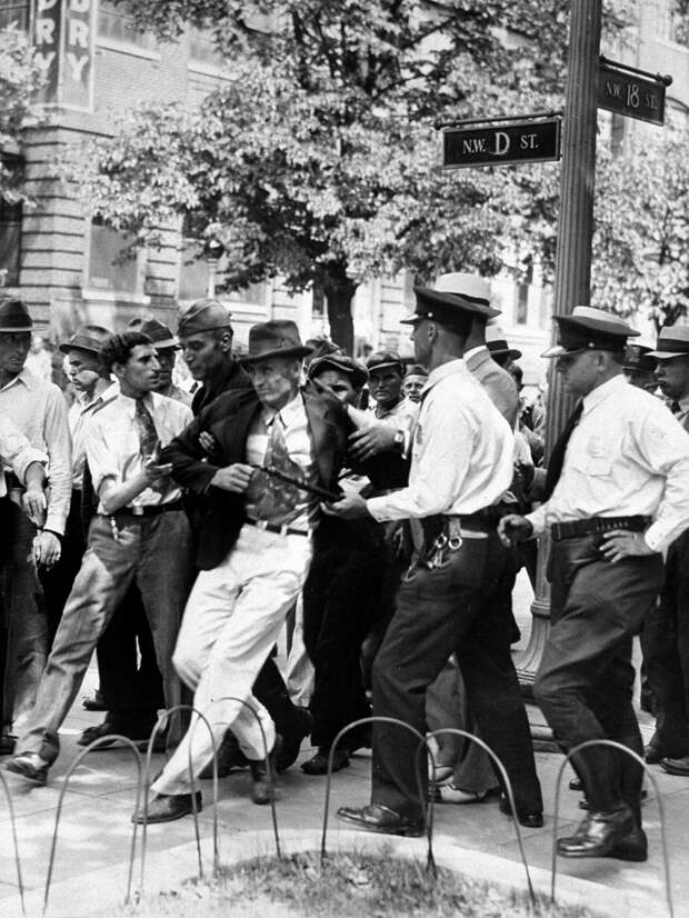 США в годы Великой Депрессии. Марш ветеранов Первой Мировой, 1932 год