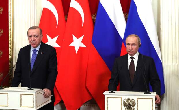 Эрдоган подтвердил согласованность визита Путина в Турцию