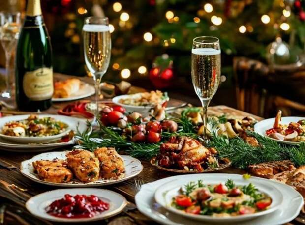 Приметы и суеверия о новогоднем столе и угощениях