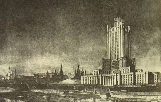 Застройка сталинской эпохи Архитектура, СССР, Дизайн, Строительство, История, Футуризм, Длиннопост, Сталинская архитектура, Москва