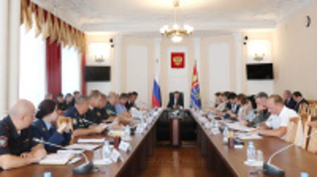 На совместном заседании АТК и оперативного штаба обсудили вопросы безопасности и антитеррористической защищенности в Ивановской области