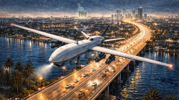 Здание в Дубае пострадало в результате работы ПВО