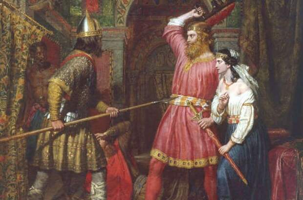 Кубок из черепа.