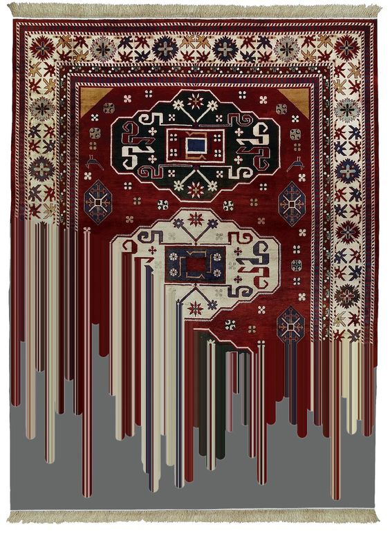 Неправильные ковры by Faig Ahmed