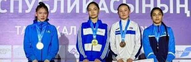 Сборная Алматы стала первой на чемпионате Казахстана по женской борьбе U23