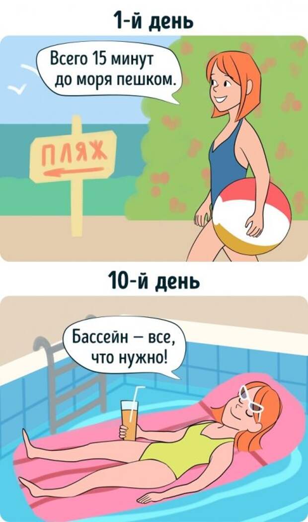 Комикс про туристов