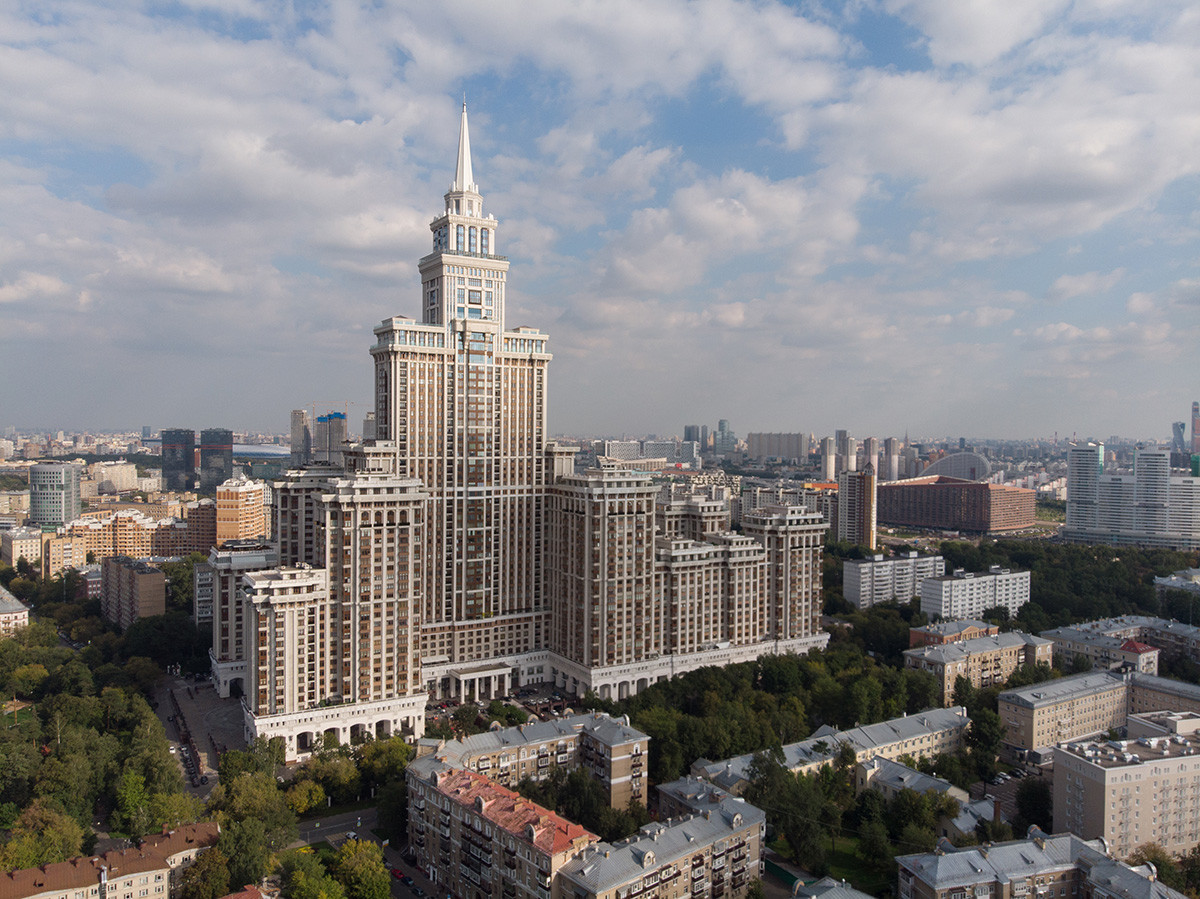 Самые красивые жилые дома Москвы (ФОТО)