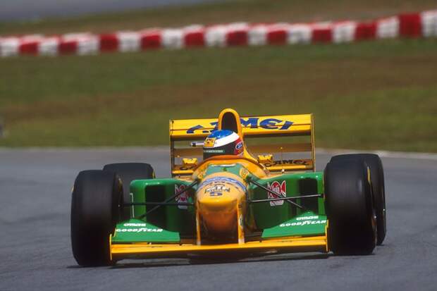 1993: Benetton B193 Михаэль Шумахер, формула 1, шумахер
