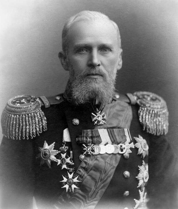 Командующий Черноморским флотом адмирал Андрей Августович Эбергард 