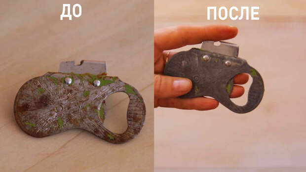 очистка ржавчины лимонной кислотой