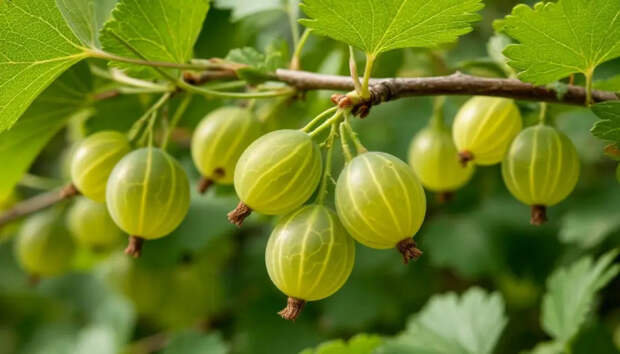 Картофельные очистки не выбрасываю: стакан под куст крыжовника — и ягоды гарантировано крупные, сладкие, без трещин