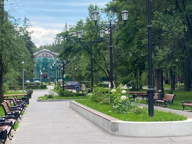 Сквер в Северном составит единый ансамбль с парком и культурным центром