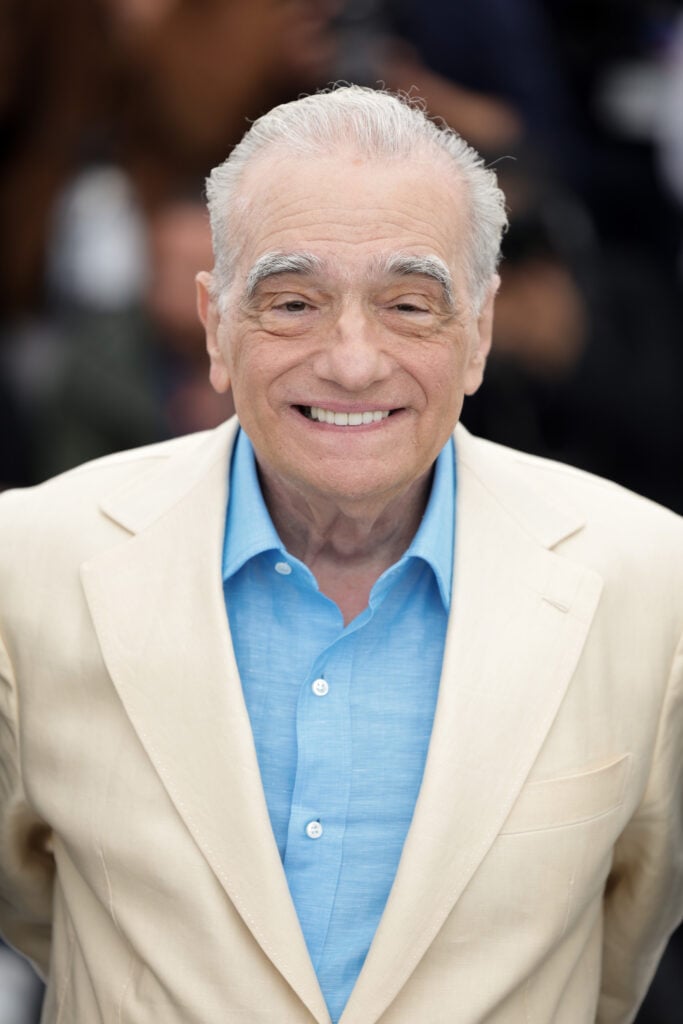 Martin Scorsese attends the "Killers Of The Flower Moon" photocall at the 76th annual Cannes film festival at Palais des Festivals on May 21, 2023 in Cannes, France.