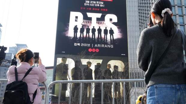 Концерт BTS покажут в российских кинотеатрах