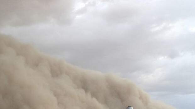 Очевидцы сняли на видео огромные столбы пыли в Тюменской области