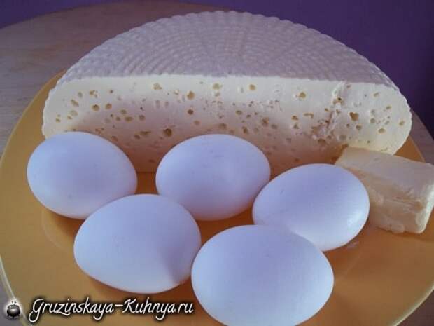 Гурийские хачапури с сыром и вареными яйцами (12)