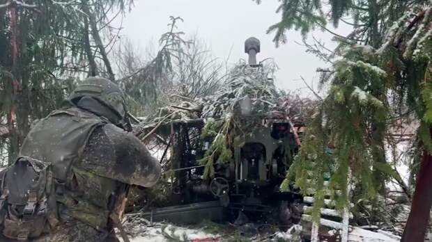 Расчет Д-30 разрушил укрепления опорного пункта ВСУ в Сумской области