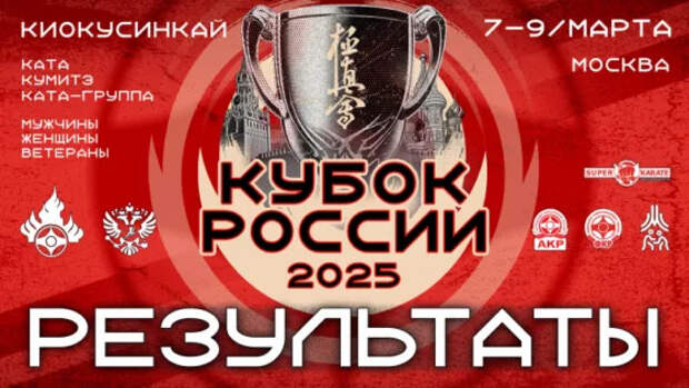 Результаты Кубка России по киокушинкай 2025