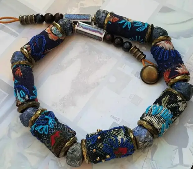 💮 Текстильные украшения