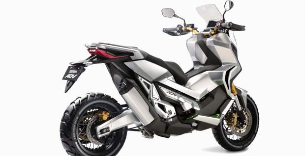Honda ADV - интригующий тизер скутера нового поколения + видео