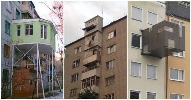 Царь-балконы всем на зависть: когда фантазия не знает границ
