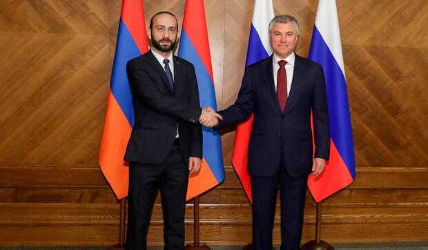 Володин обсудил Нагорный Карабах с главой парламента Армении