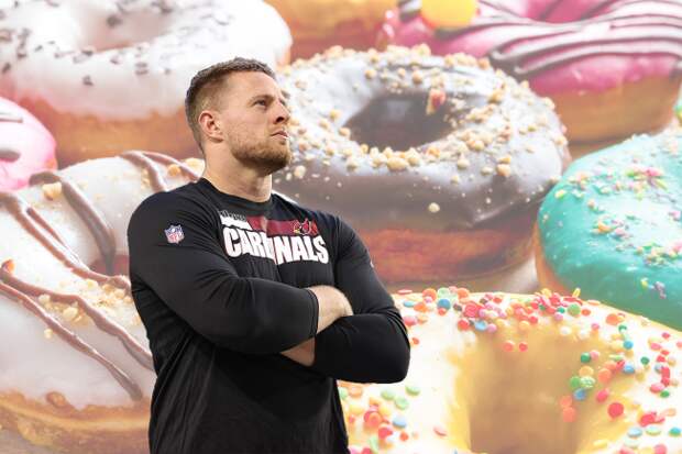 J.J. Watt Sparks Debate With Question About Zach Ertz's Doughnuts