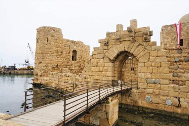 Загадочная морская крепость крестоносцев в Сидоне
