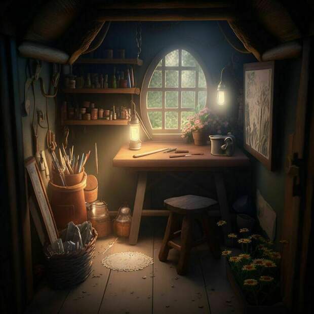 Спальня Эльзы и кухня Рататуя: 12 интерьеров, в которых могли бы жить мультгерои