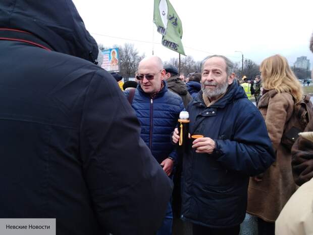 Организаторы митинга за сохранение рухнувшего СКК «Петербургский» немного оплошали