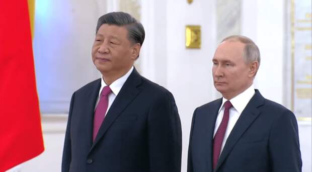 Путин и Си Цзиньпин, фото Tochka Zрения