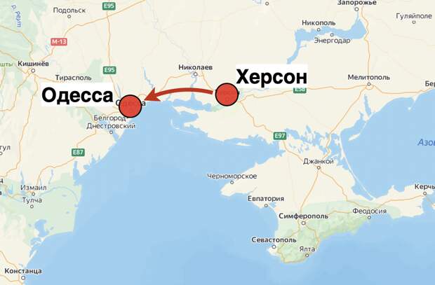 Многие считают, что для успешного освобождения Одессы войскам следовало бы создать плацдарм на правом берегу Днепра, ведь оттуда до Одессы рукой подать – 130 км вдоль берега.