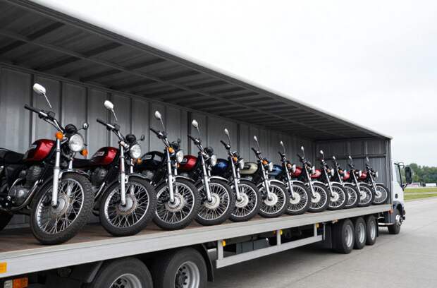 Астраханские таможенники перехватили партию китайских мотоциклов