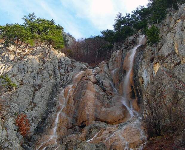 Эфемерные водопады Крыма: где появляются и исчезают жители «хрустального царства»