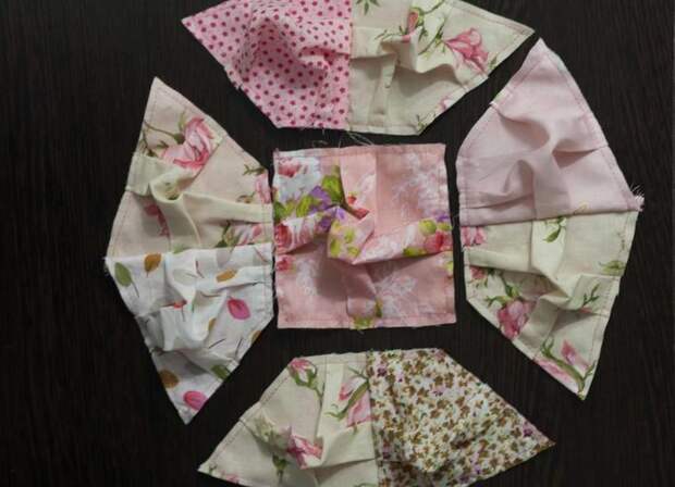 Шьем круглые подушки в технике bubble quilt