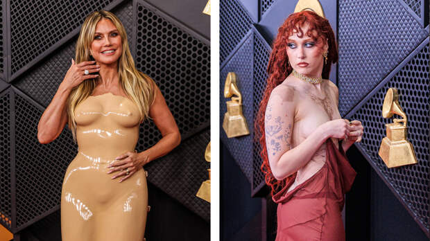 Безвкусная обнаженка: самые неудачные образы «Грэмми»