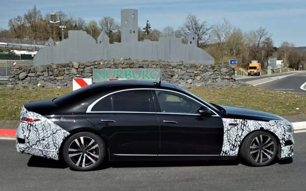Раскрыта внешность обновленного Mercedes-Benz S-класса