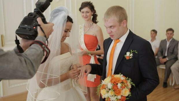 Смешные свадебные фото