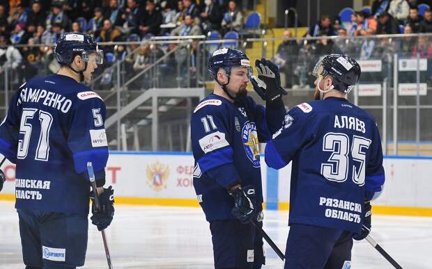 ХК «Рязань-ВДВ» одержал победу в первом матче плей-офф