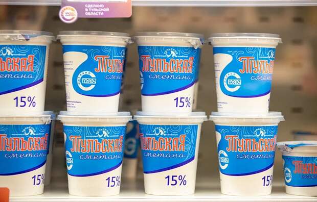 В Тульской области в 2025 году произведено 5,6 тысячи тонн сметаны