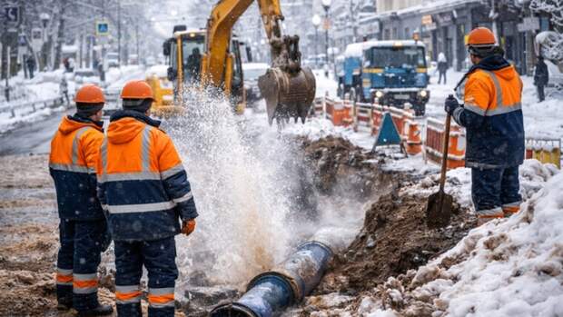 В Барнауле почти полсотни частных домов остались без воды из-за коммунальной аварии