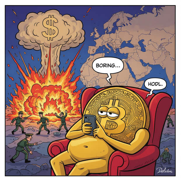 Биткоин не показал значительной реакции на эскалацию конфликта на Ближнем Востоке