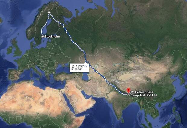 Goran Kropp Rode His Bike 8,000 Miles To Mt. Everest And Hiked It Solo